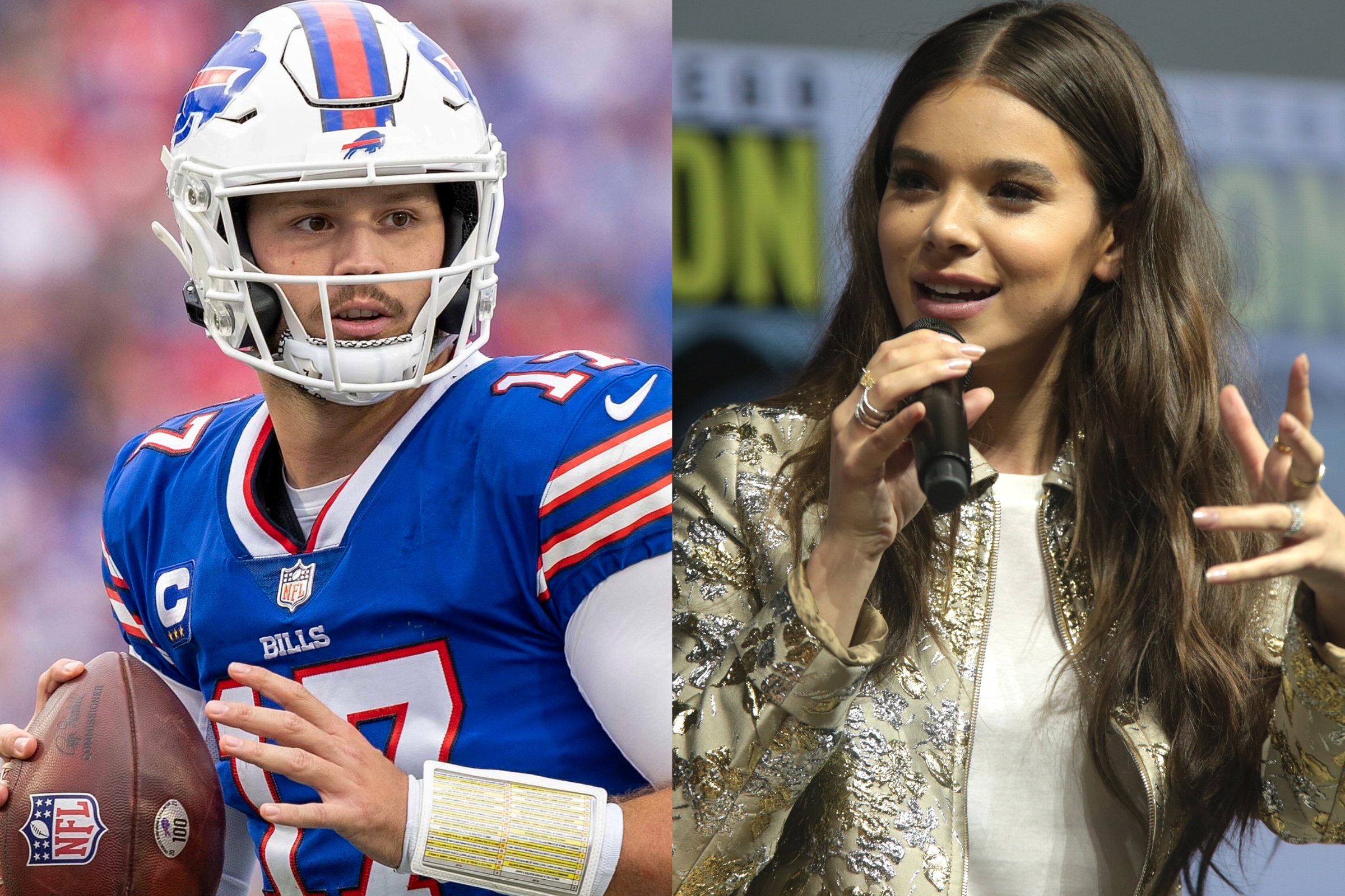 Buffalo Bills QB Josh Allen and wife Hailee Steinfeld