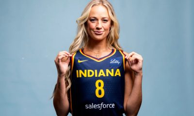 Indiana Fever guard Sophie Cunningham.