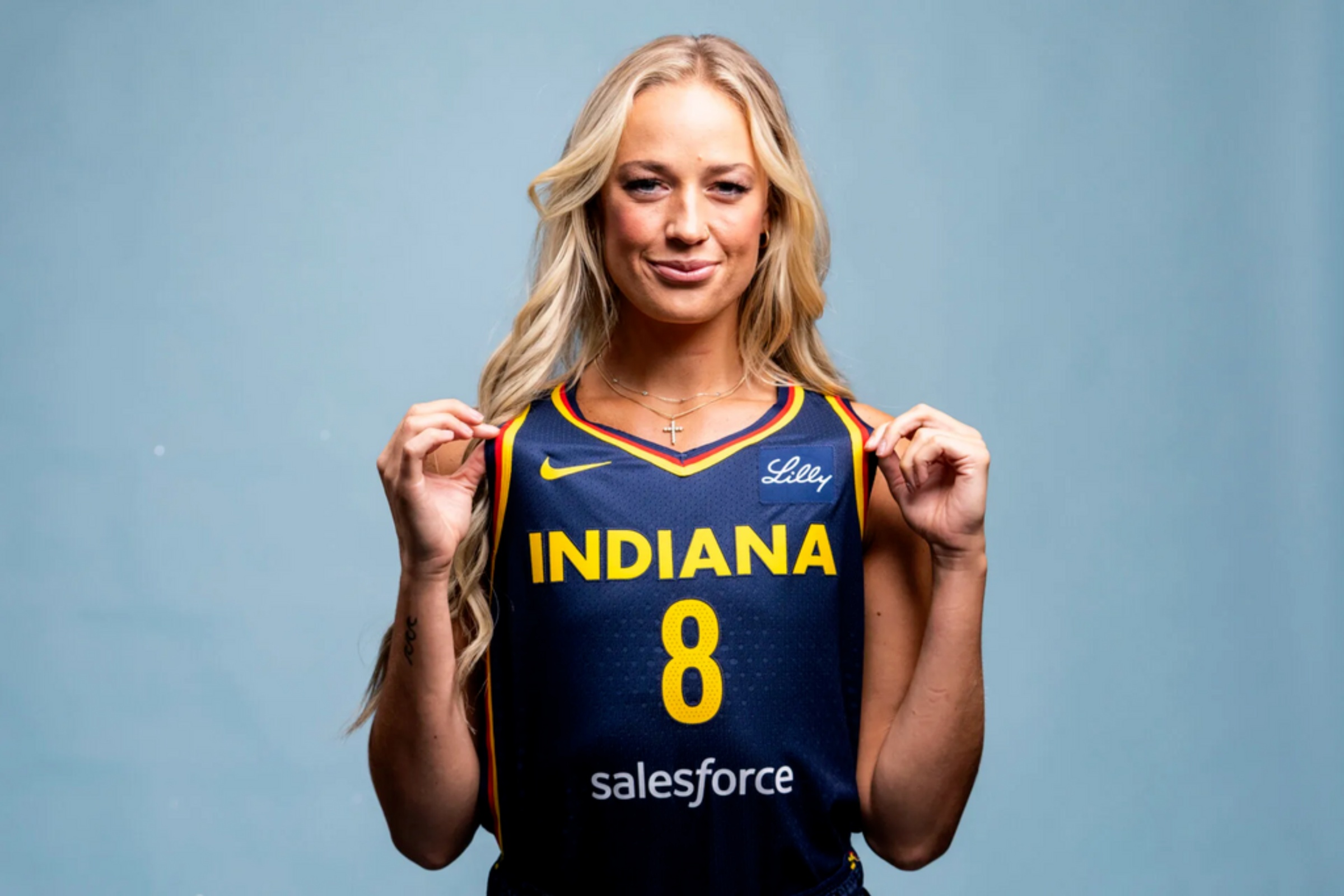 Indiana Fever guard Sophie Cunningham.