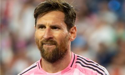 Inter Miami star Lionel Messi during an MLS game.