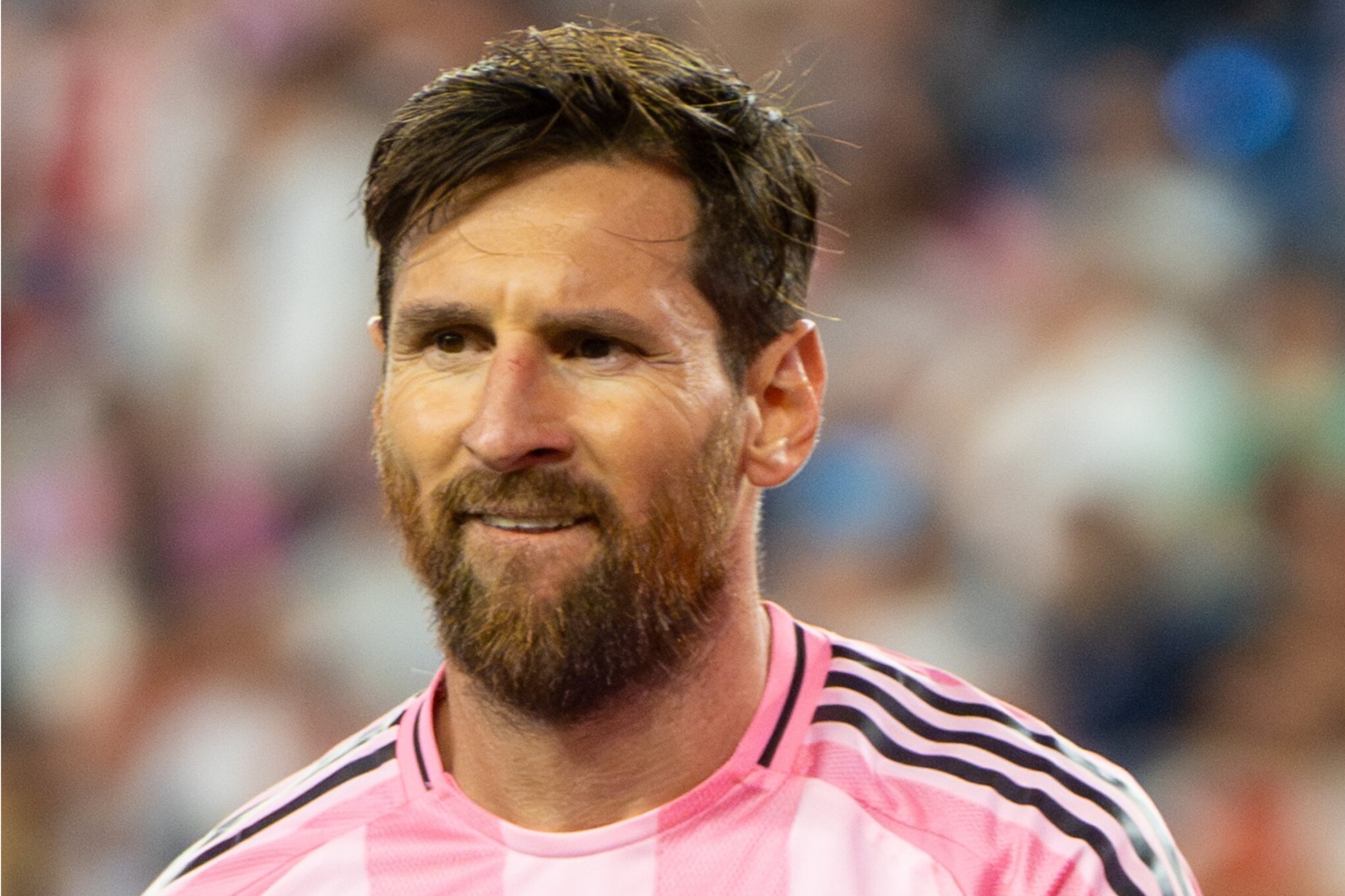 Inter Miami star Lionel Messi during an MLS game.