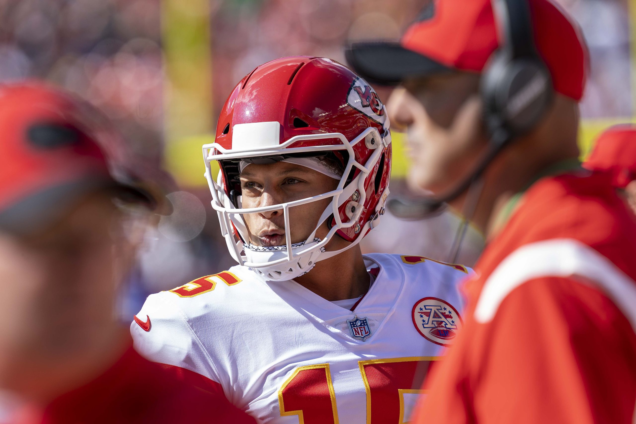 Kansas City Chiefs QB Patrick Mahomes.