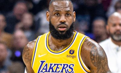 Los Angeles Lakers guard LeBron James