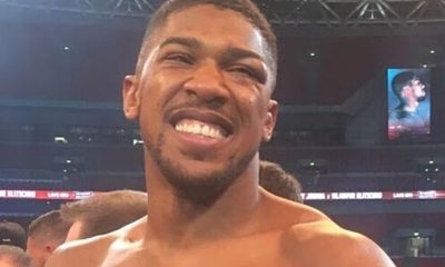 Anthony Joshua beat Jake Paul during their pro fight.