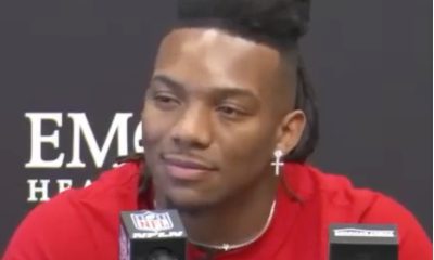 Atlanta Falcons RB Bijan Robinson speaks with NFL media.