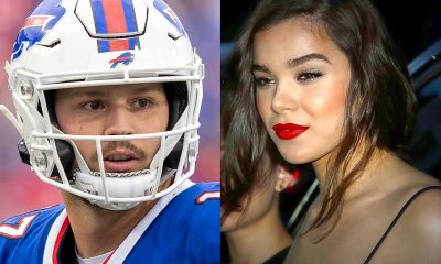 Buffalo Bills QB Josh Allen and wife Hailee Steinfeld.