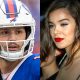 Buffalo Bills QB Josh Allen and wife Hailee Steinfeld.