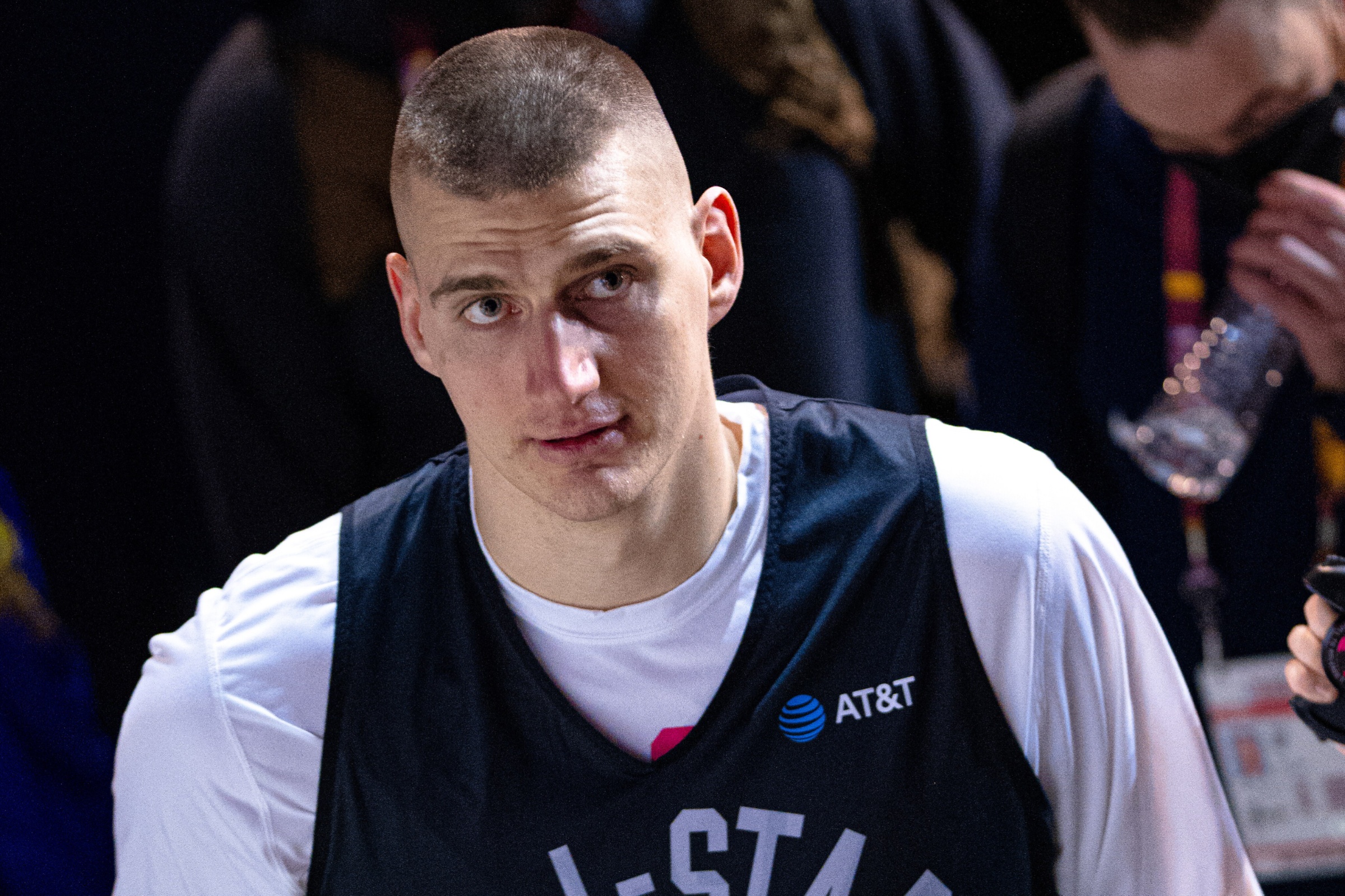 Denver Nuggets star Nikola Jokic.