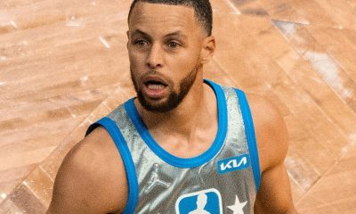 Golden State Warriors star Steph Curry during the All-Star Game.