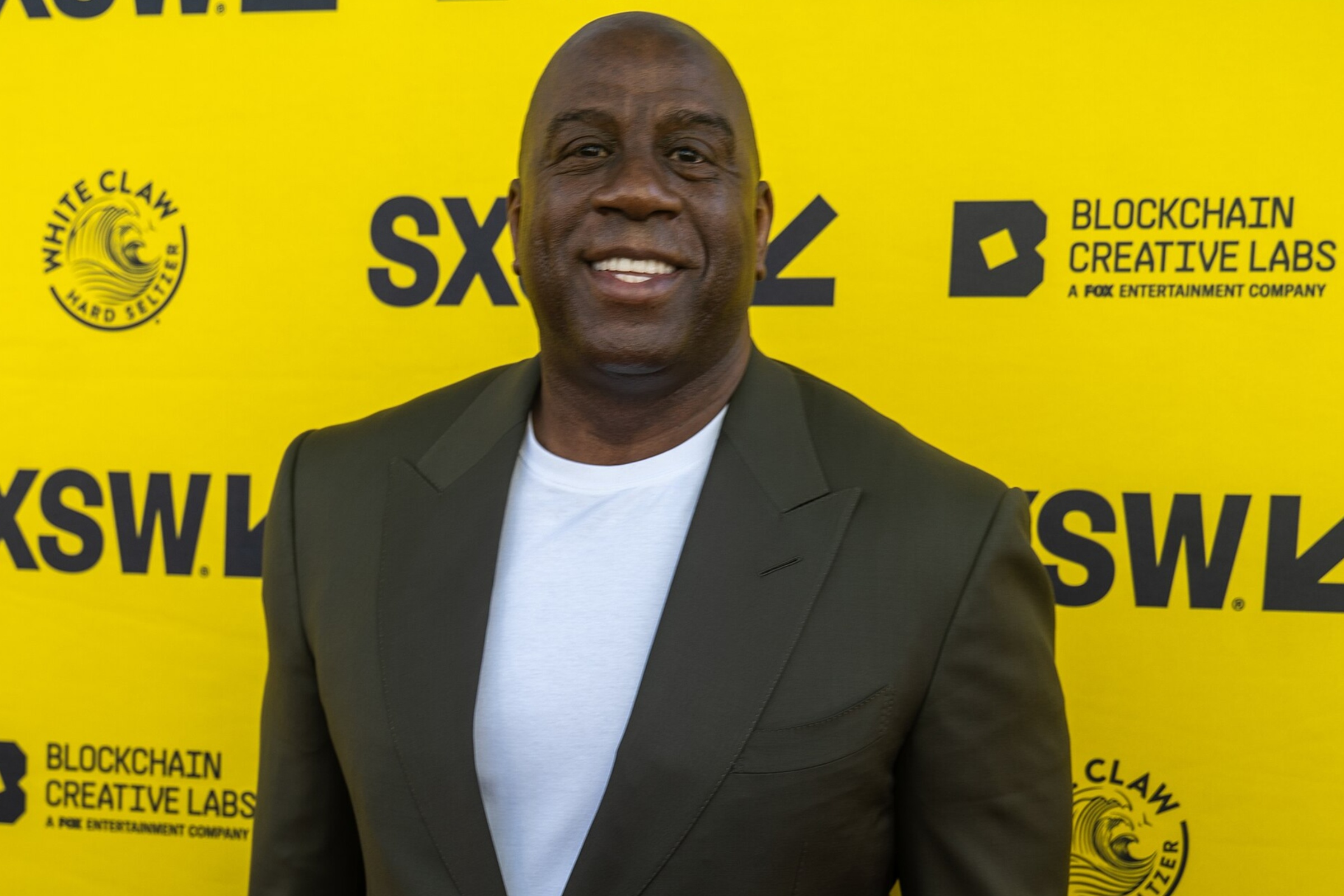 Los Angeles Lakers legend Magic Johnson