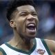 Milwaukee Bucks star Giannis Antetokounmpo.