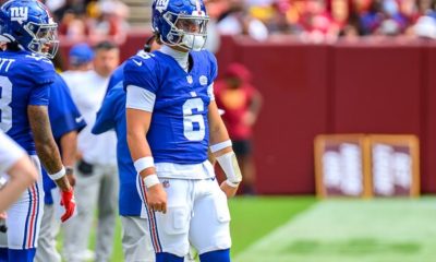 New York Giants QB Jaxson Dart.