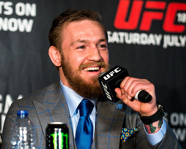 UFC 189 World Tour Aldo vs. McGregor London 2015 (18776759002) (cropped).jpg UFC 189 World Tour Aldo vs. McGregor London 2015